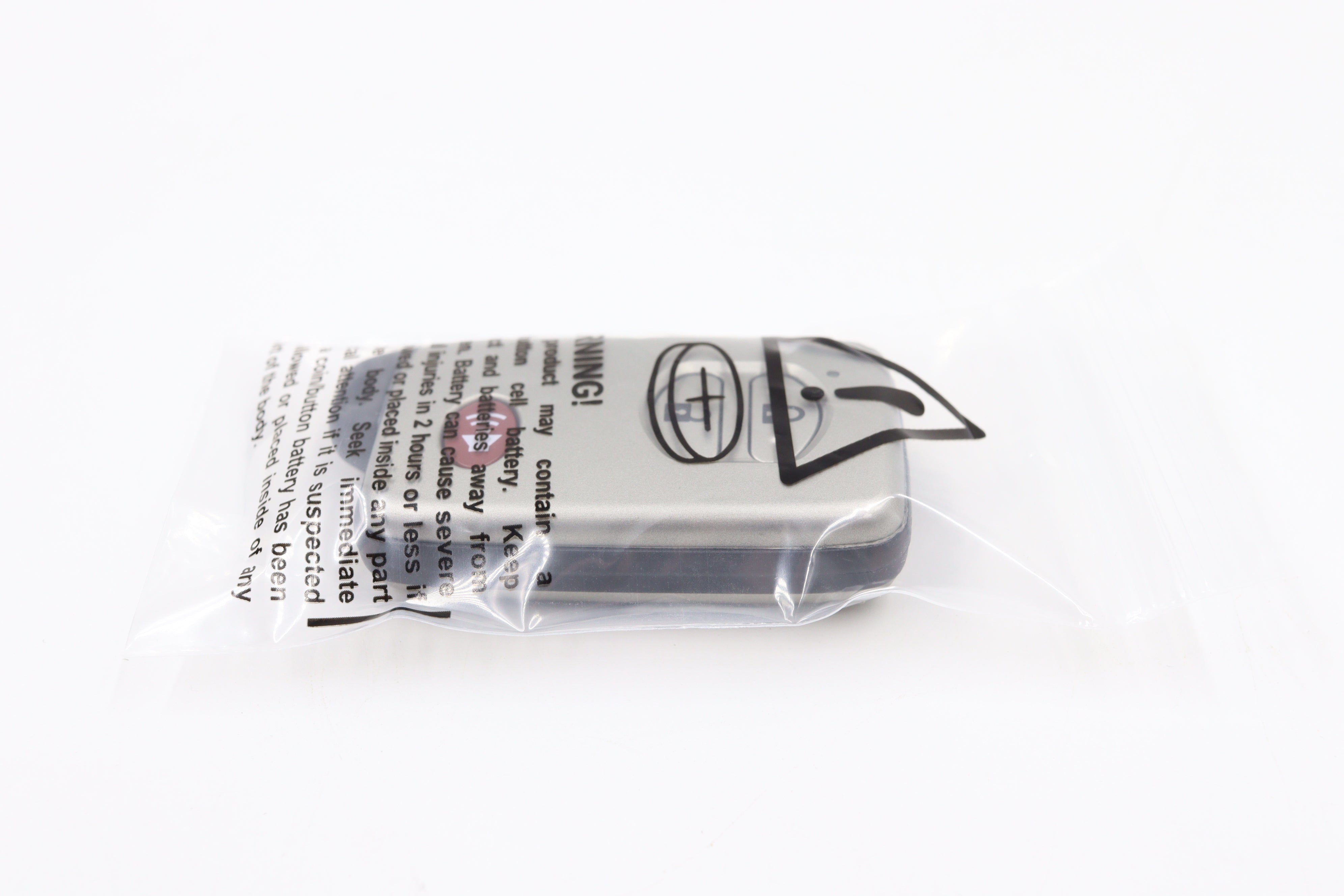 100 x Battery Warning Zip Lock Bags | Remote Pro